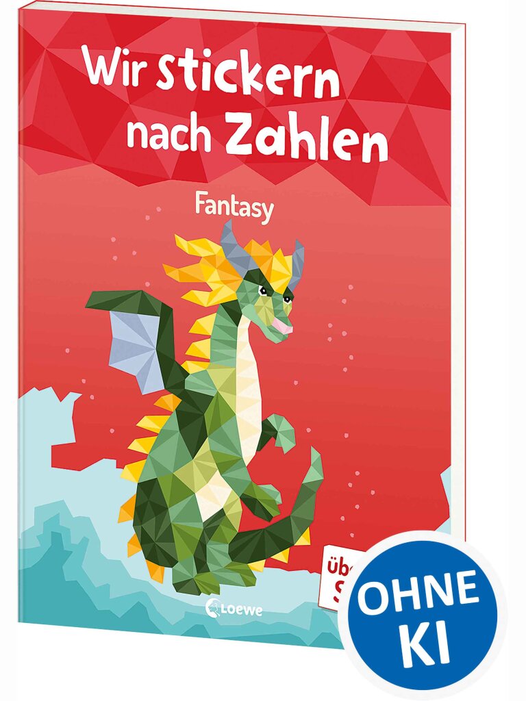 Wir stickern nach Zahlen – Fantasy