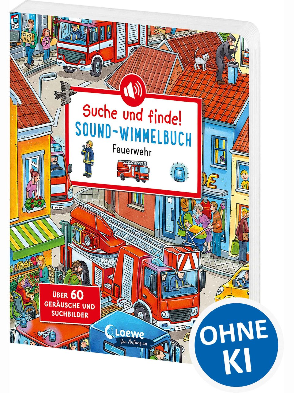 Suche und finde! Sound-Wimmelbuch – Feuerwehr