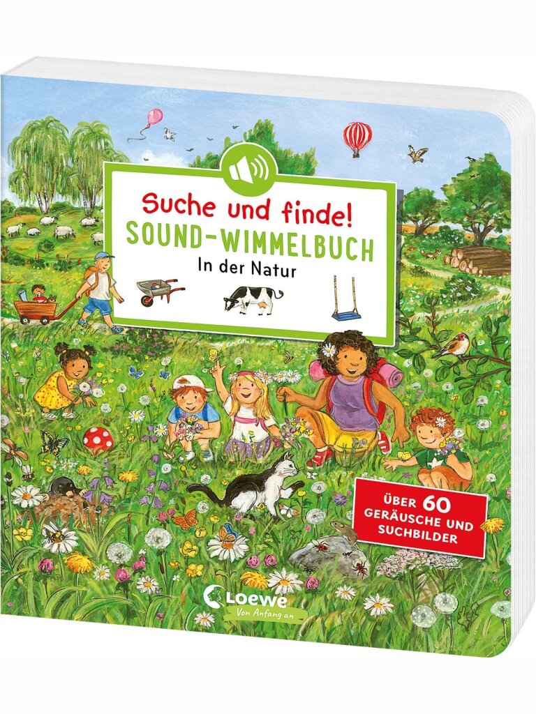 Suche und finde! Sound-Wimmelbuch – In der Natur