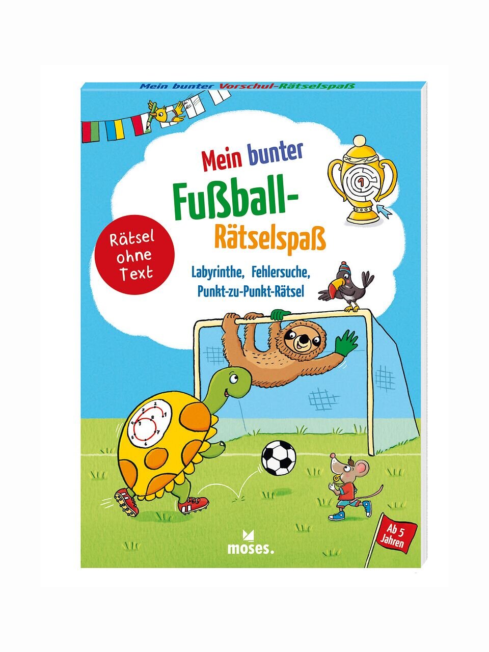 Mein bunter Fußball Rätselspaß