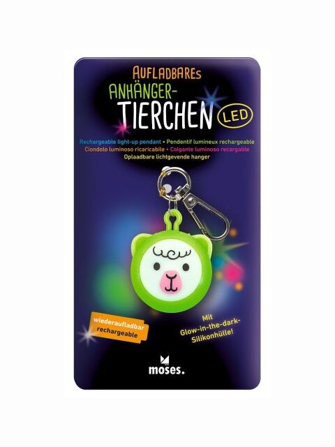 Aufladbares Anhänger-Tierchen LED