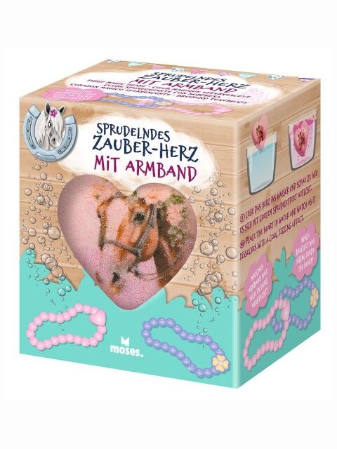 Sprudelndes Zauberherz Pferde