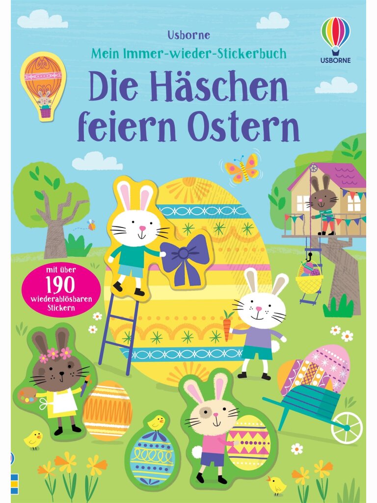 Mein Immer-wieder-Stickerbuch – Die Häschen...