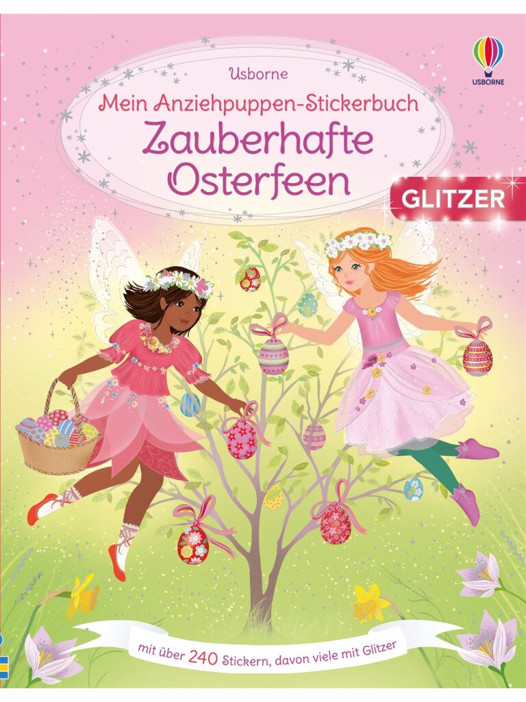 Mein Anziehpuppen-Stickerbuch – Zauberhafte Osterfeen