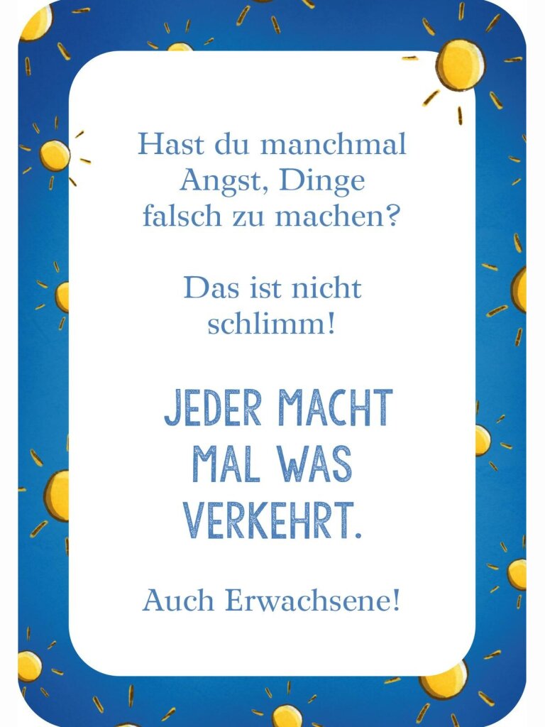 Mutmachkarten für die Schule
