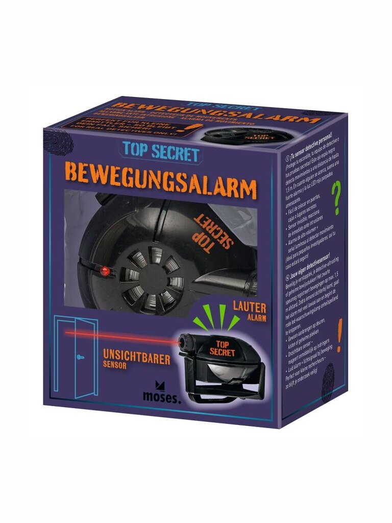 Top Secret Bewegungsalarm