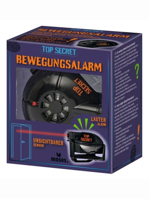 Top Secret Bewegungsalarm