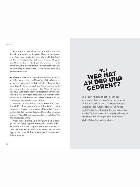 Longevity – Die Anti-Bullshit-Formel