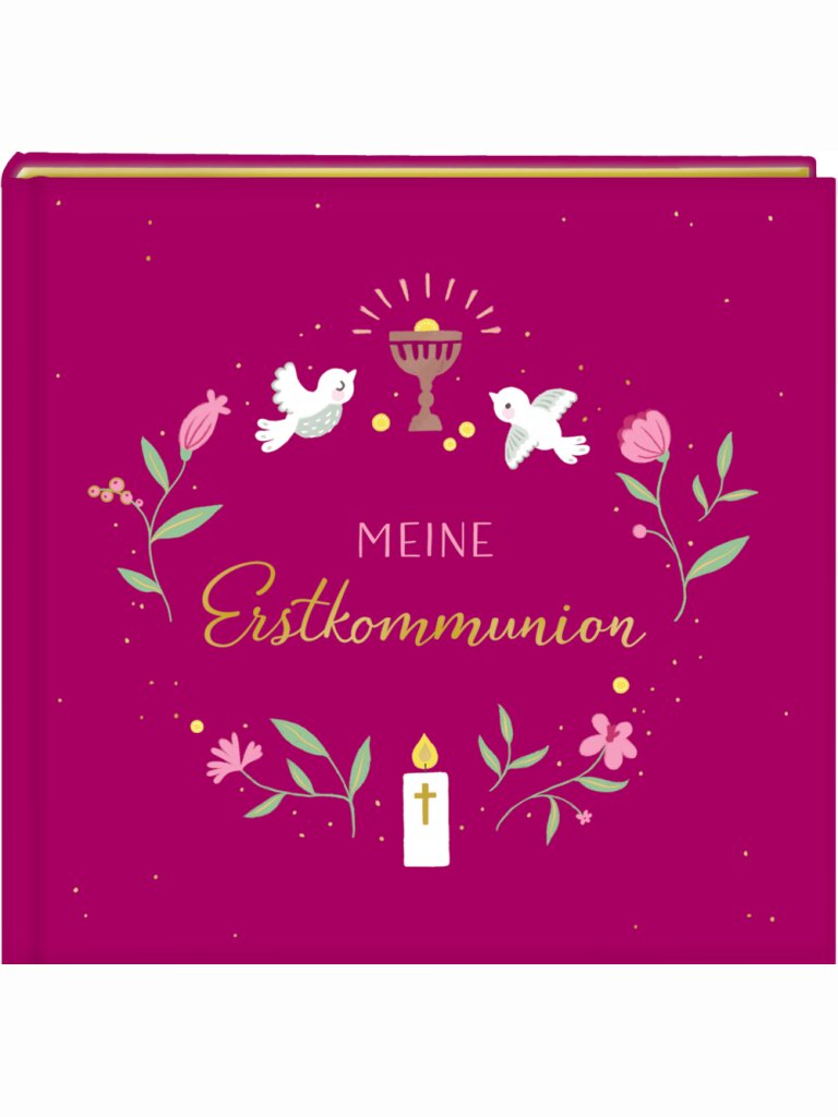 Meine Erstkommunion (Eintragalbum beerenfarben)