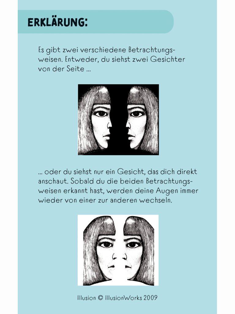 Trau deinen Augen nicht! 50 Karten