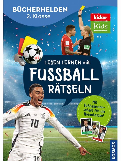kicker Kids – Lesen lernen mit Fußballrätseln