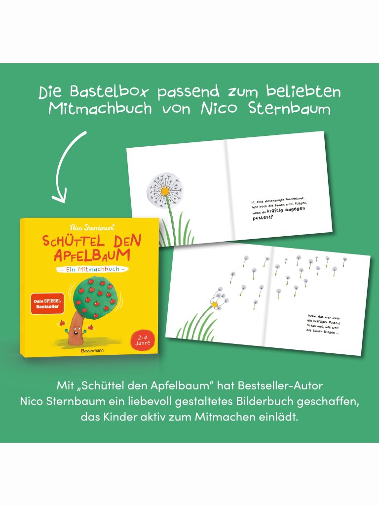 Schüttel den Apfelbaum – Bastelbox