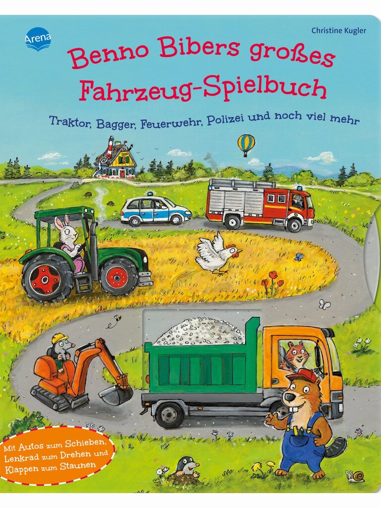 Benno Bibers großes Fahrzeug-Spielbuch
