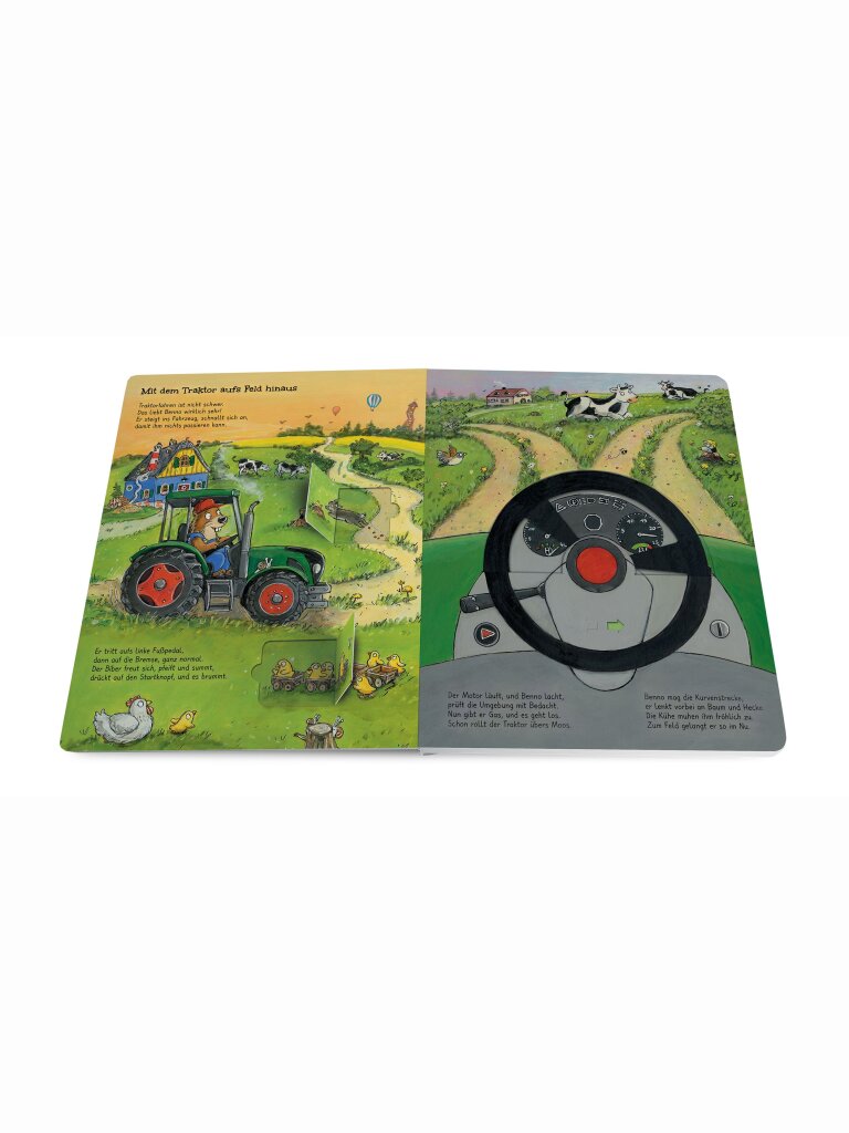 Benno Bibers großes Fahrzeug-Spielbuch