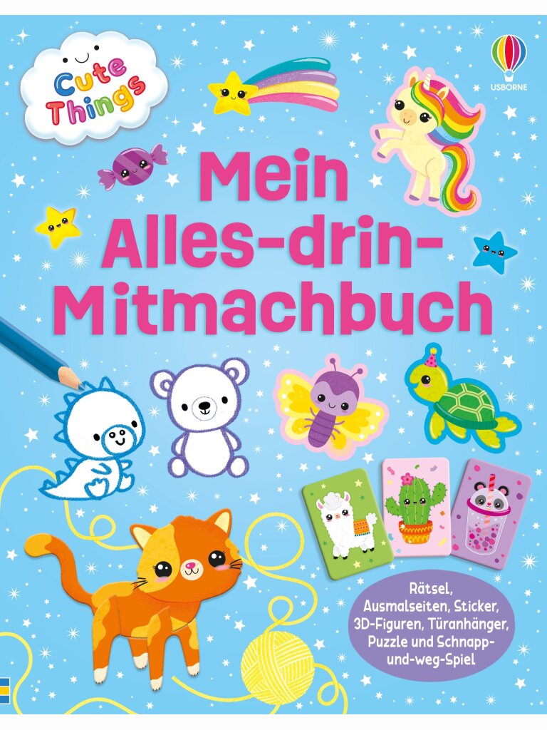 Mein Alles-drin-Mitmachbuch Cute Things