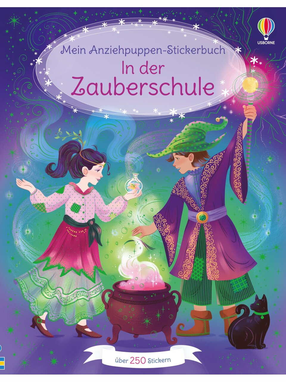 Mein Anziehpuppen-Stickerbuch – In der Zauberschule