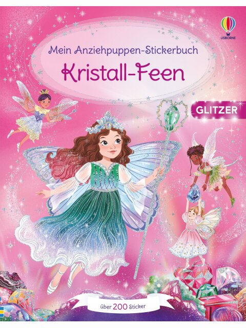 Mein Anziehpuppen-Stickerbuch – Kristall-Feen