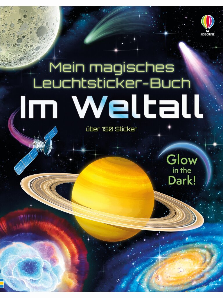 Mein magisches Leuchtsticker-Buch – Im Weltall