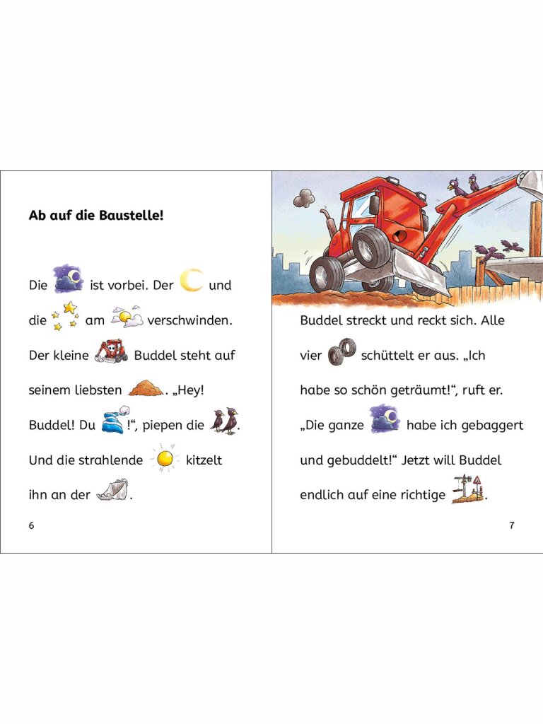 Bildermaus – Der kleine Bagger findet einen Schatz