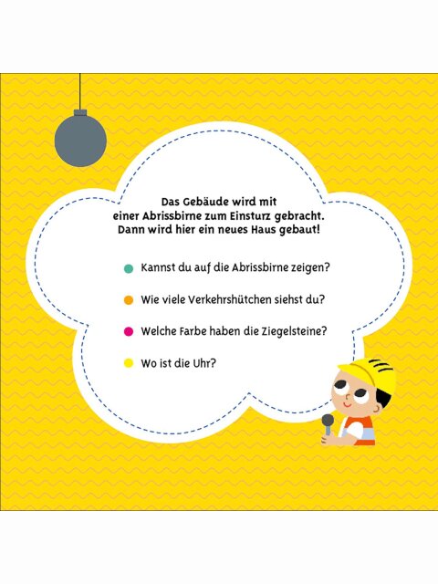 Das magische Wassermalbuch - Baustelle