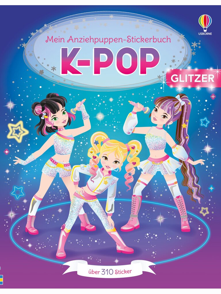 Mein Anziehpuppen-Stickerbuch – K-Pop